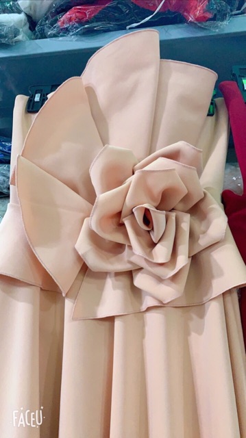 ẢNH VÀ VIDEO THẬT 1000% ! Đầm cúp hoa to 5 màu