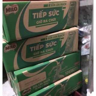( Ảnh Thật ) Thùng sữa 12 vỉ Milo 180ml