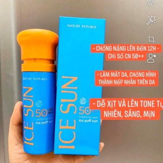 Kem chống nắng NATURE REPUBLIC ICE SUN SPF 50 PA+++