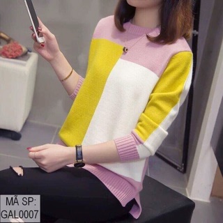 Bán sỉ áo len phối màu độc lạ