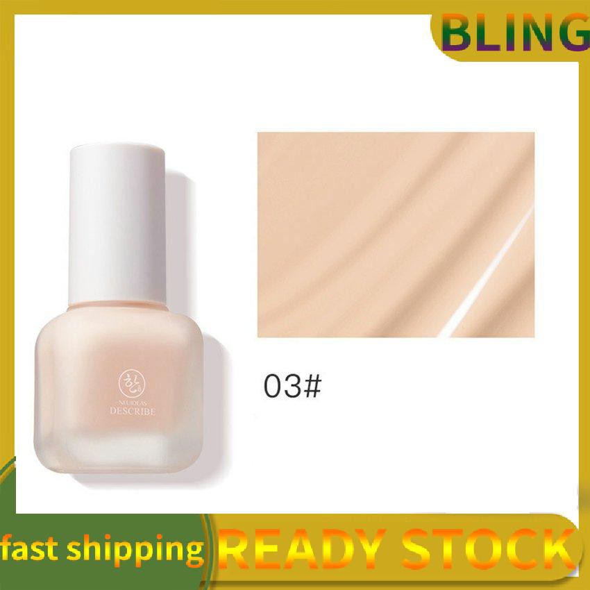 (Hàng Mới Về) Kem Nền Che Khuyết Điểm Dạng Lỏng Tự Nhiên Thoáng Khí 30ml