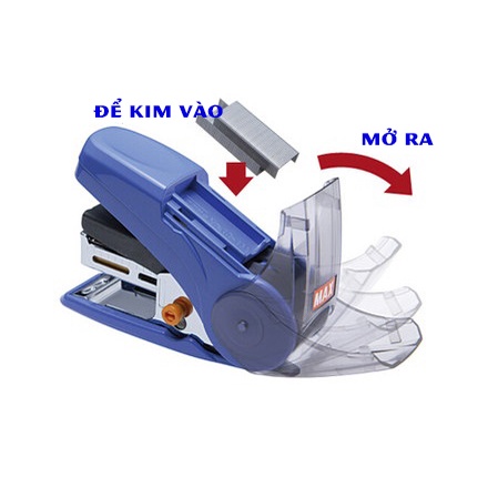 Bấm kim số 10 trợ lực Max HD-10NLK Stapler