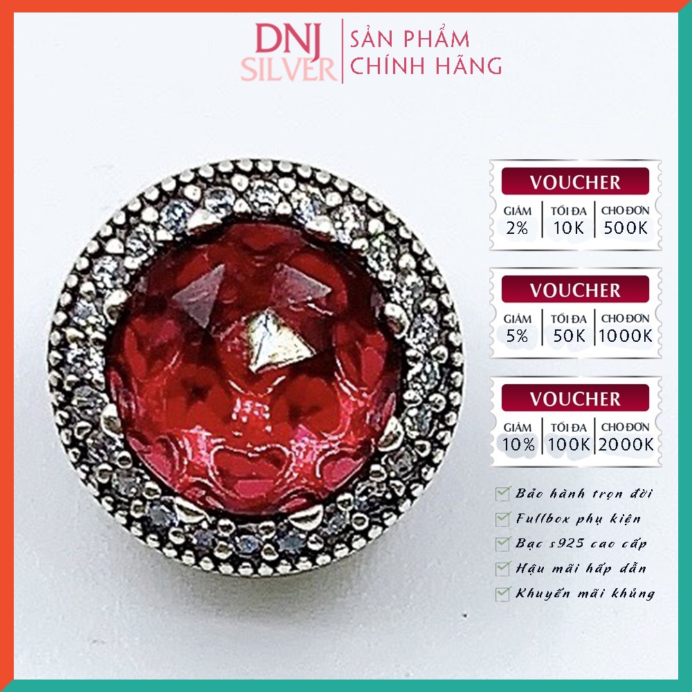 [Hàng cao cấp] Vòng tay bạc 925 cao cấp dành cho nữ - Vòng tay charm bạc Phượng hoàng kiêu hãnh và tự hào - DNB013