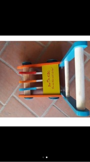 Xe tập đi gỗ hình con gà