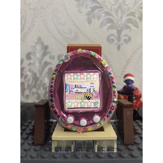 Nuôi thú ảo - Tamagotchi ID màu Hồng - Tiếng Nhật (ĐÃ QUA SỬ DỤNG)