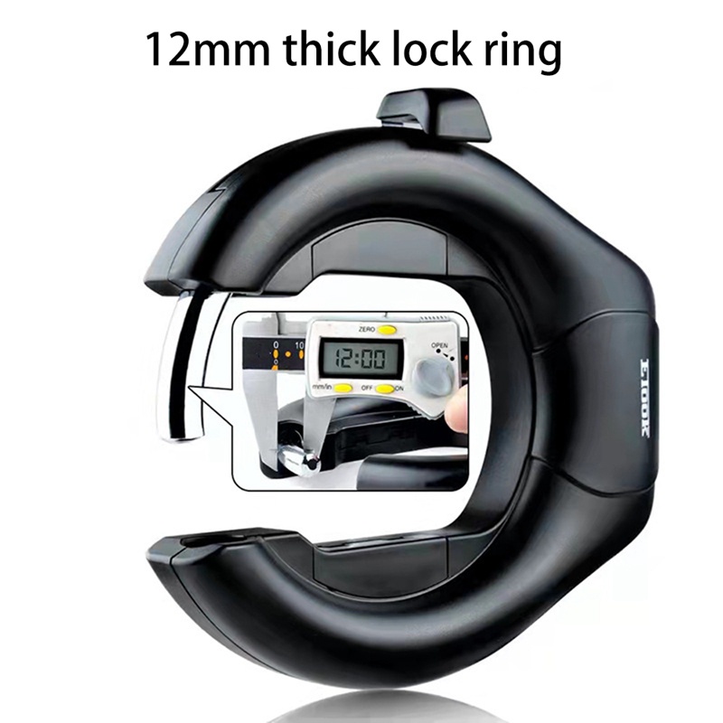 Khóa Xe Đạp Chống Trộm Có Mật Khẩu Tiện Dụng