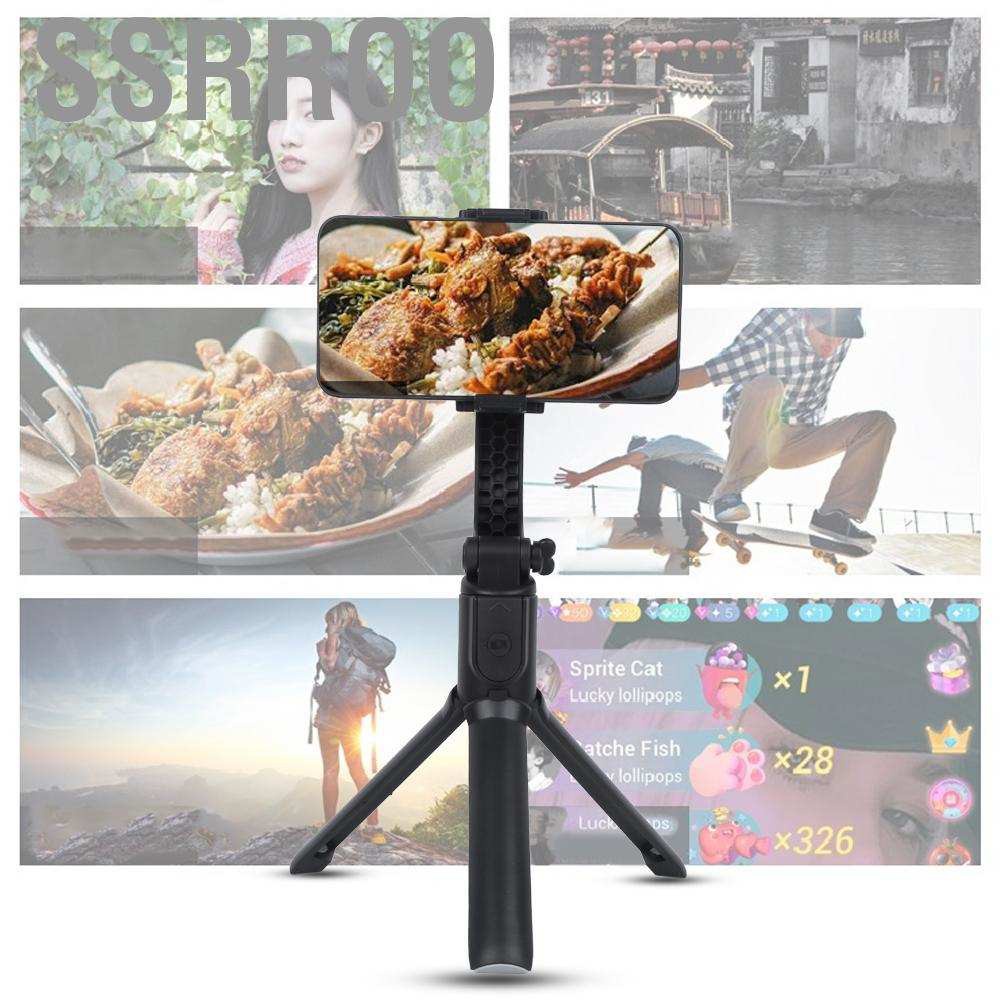 Gậy Selfie Ssrroo H5 Kết Nối Bluetooth 4.0 Điều Khiển Từ Xa Chống Rung | BigBuy360 - bigbuy360.vn