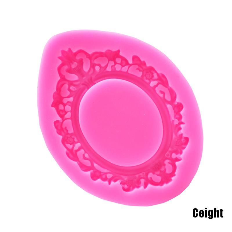 Khuôn silicone làm bánh hình khung 3D độc đáo