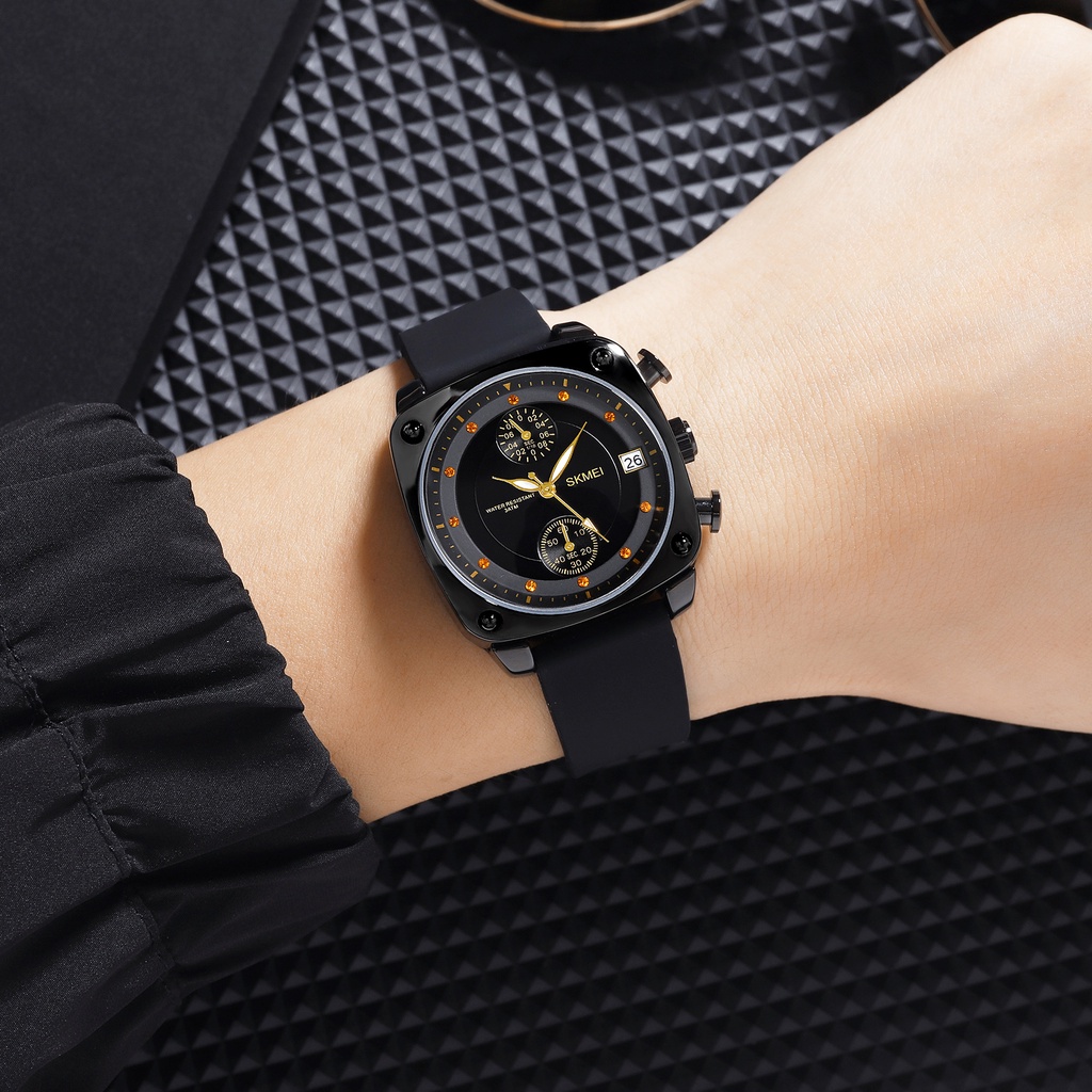Đồng Hồ Quartz Nam Hiển Thị Ngày, Chống Thấm Nước 50m SKMEI 1903