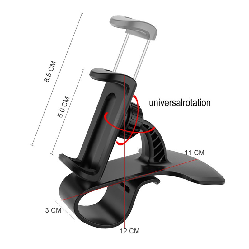 Giá Đỡ Điện Thoại Xoay 360 Độ Tiện Dụng Cho Xe Ô Tô