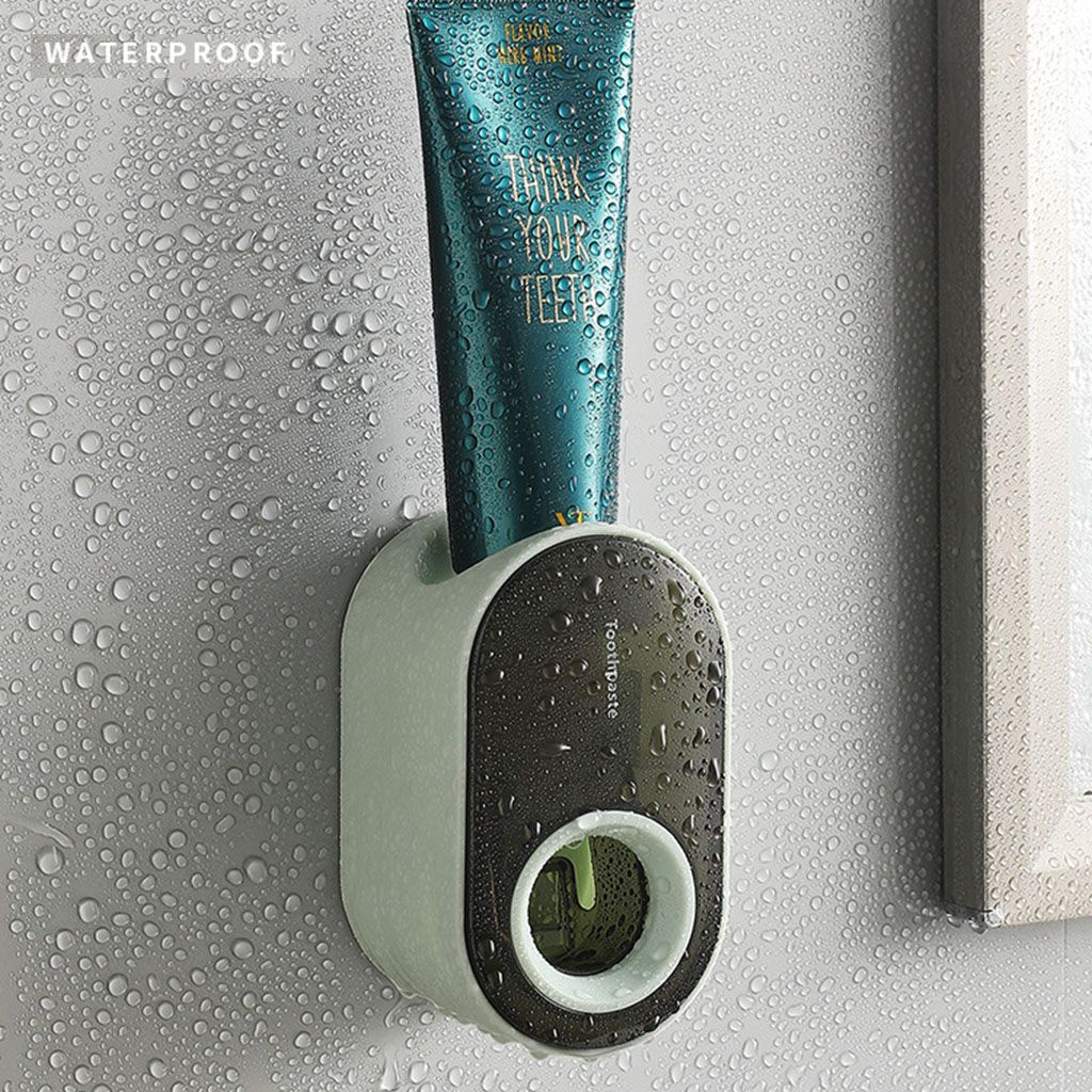 1 Dụng Cụ Nặn Kem Đánh Răng Tự Động Gắn Tường Nhiều Màu Sắc Sáng Tạo Chống Nước Cho Người Lớn / Trẻ Em