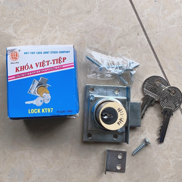 Khoá tủ Việt Tiệp KT97