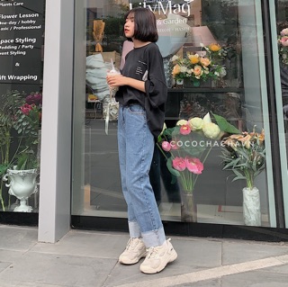 #Q797CS quần bò slim baggy jeans