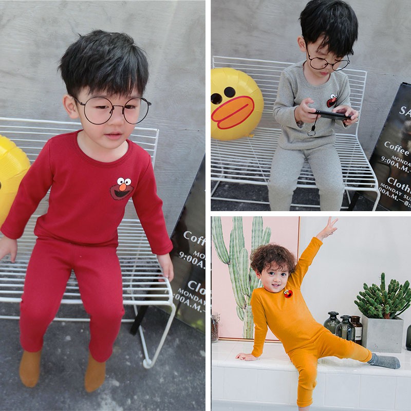 BỘ QUẦN ÁO BÉ TRAI BÉ GÁI NỈ LÔNG SESAME 8-18KG