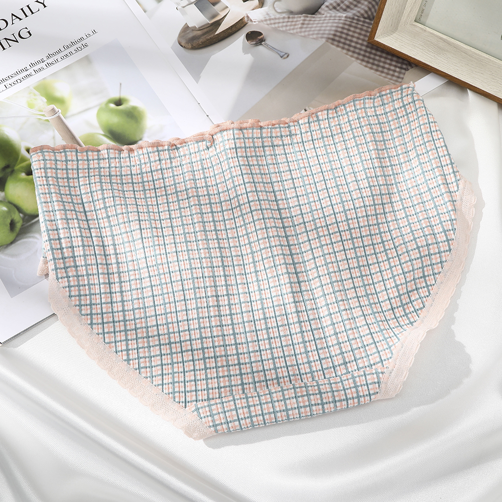 Quần Lót Levao Cotton Eo Vừa Họa Tiết Trái Cây Độc Đáo Cho Nữ
