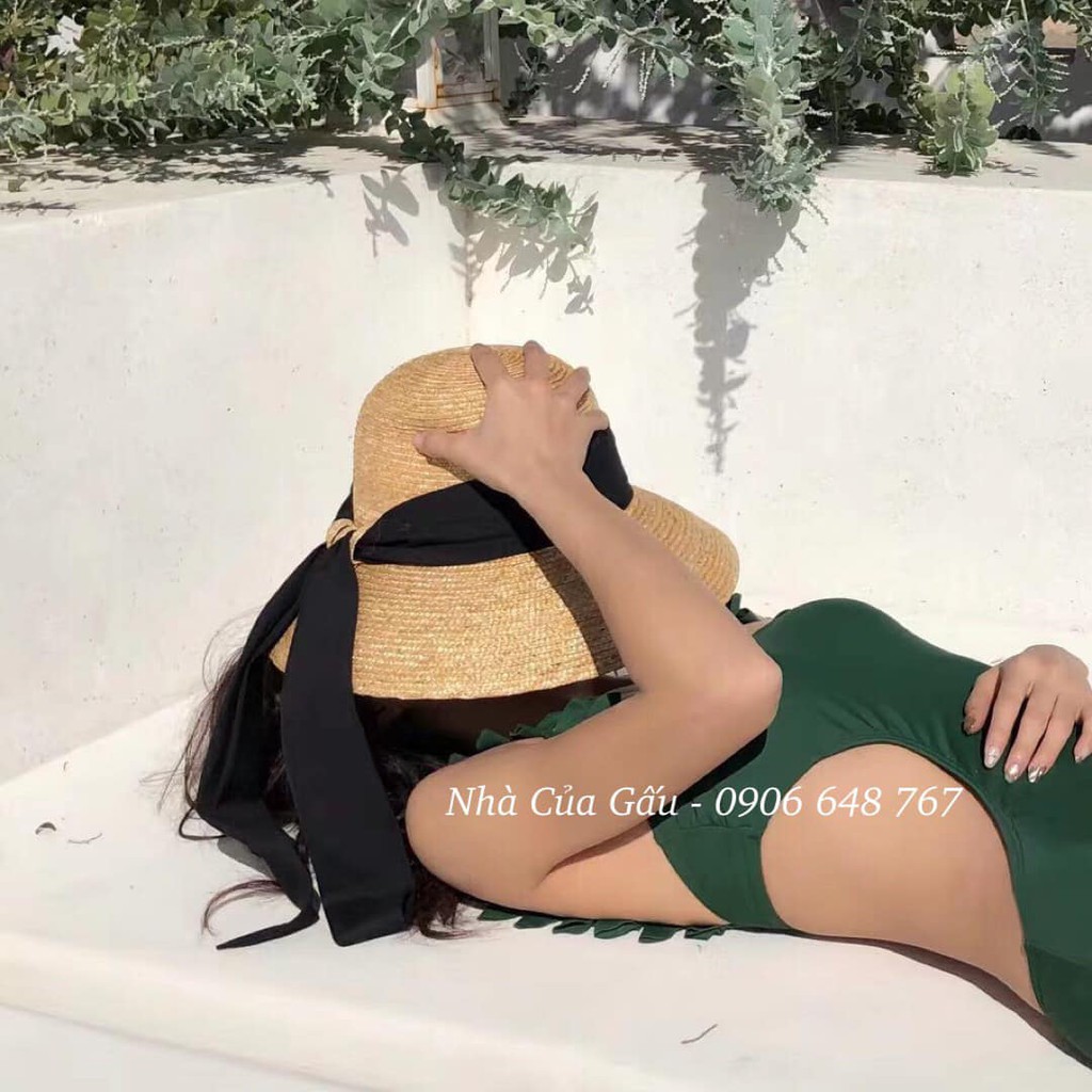 Nón cói lồng đèn cao cấp có khoen xoắn sống ảo bá cháy