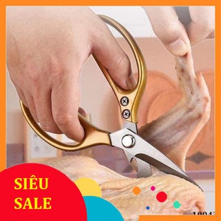 ⚡CHẤT LƯỢNG CAO⚡Kéo Cắt Gà NHẬT Cắt Xương Gà Chuyên Nghiệp Sạch Sẽ Không Han Rỉ - Kéo Nhà Bếp Đa Năng