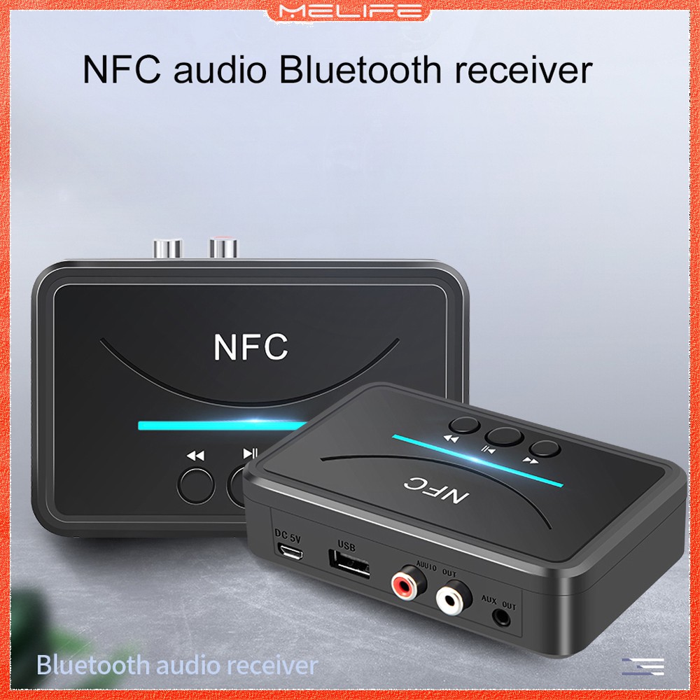 Thiết Bị Thu Thanh Cao Cấp Bluetooth 5.0 Aux Rca Hifi Nfc Với Cổng 3.5mm