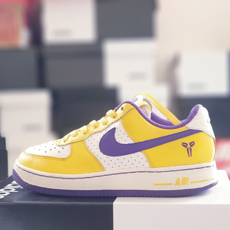 [Giày thể thao] Giày thể thao nam nữGiày NK  Air Force 1 GS Kobe Bryant, size 38, real 2hand