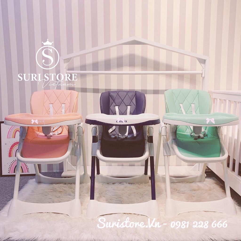 Ghế ăn dặm cho bé cao cấp Chilux Grow V - Có thể gấp gọn - Nâng hạ độ cao dễ dàng