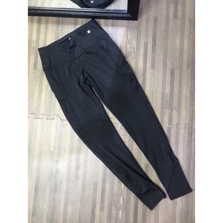 Quần legging nữ phối lưới