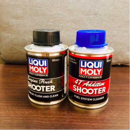 Dung dịch vệ sinh buồng đốt Liqui Moly 4T Additive Shooter