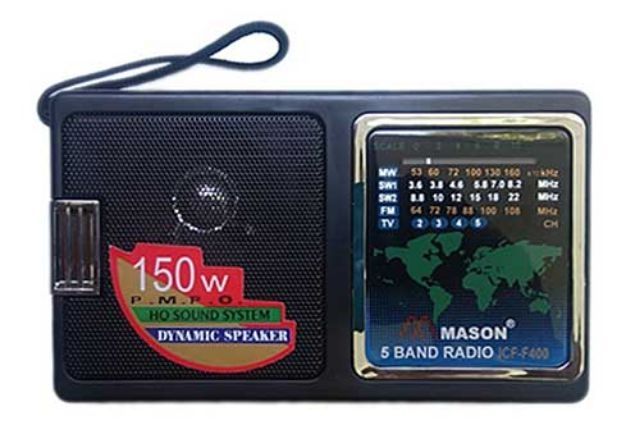 [Mã ELHACE giảm 4% đơn 300K] Radio Mason ICF - F400