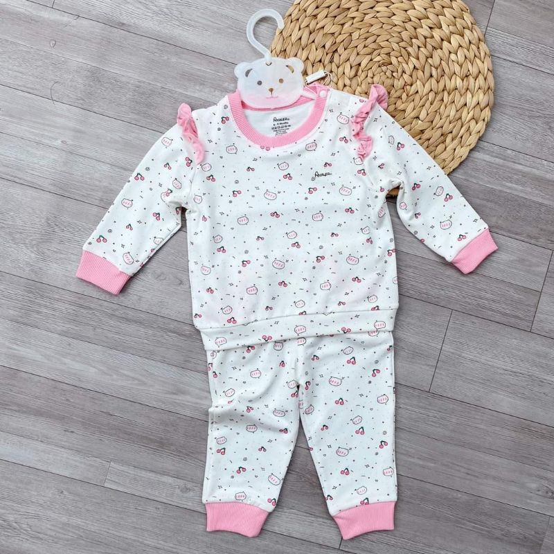 Avaler_ Bộ nỉ da cá cho bé