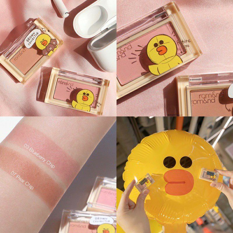 BST trang điểm Romand × LINE FRIENDS "Tiny But Mighty"