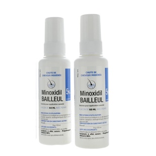 Xịt mọc tóc Minoxidil Bailleul 5% - NHẬP KHẨU PHÁP - NGĂN RỤNG TÓC, KÍCH  THÍCH MỌC TÓC [Hộp 3 lọ 60ml] | Shopee Việt Nam