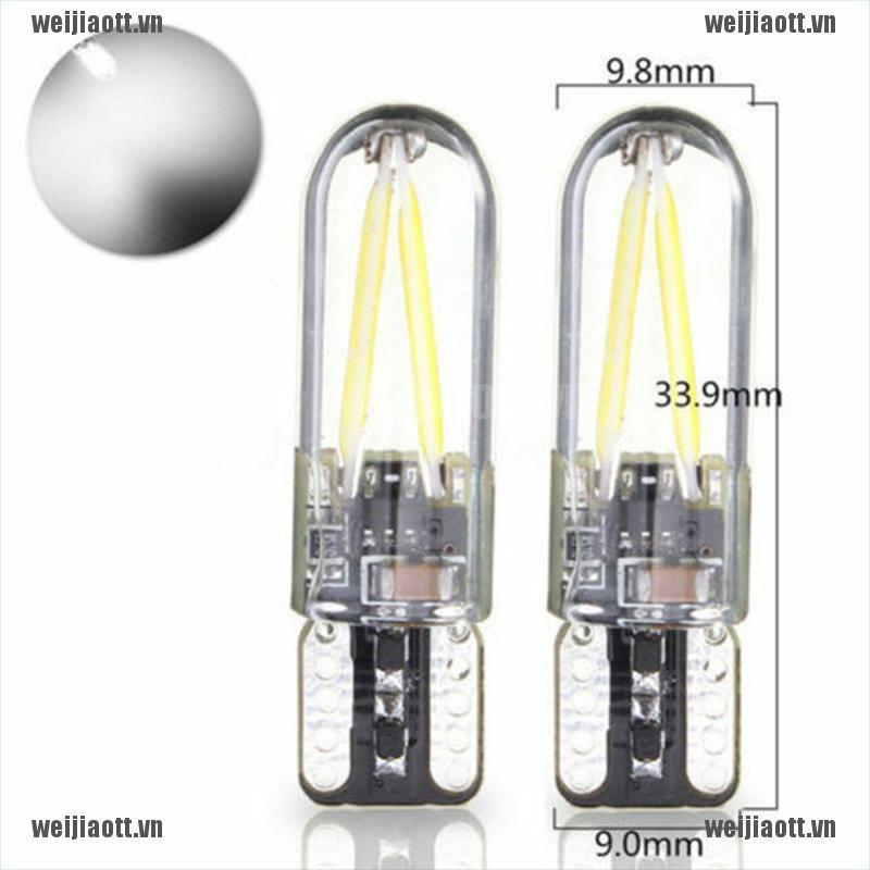 Set 1 Bóng Đèn Led 12v T10 30 Smd 6 Màu Chuyên Dụng Cho Xe Ô Tô