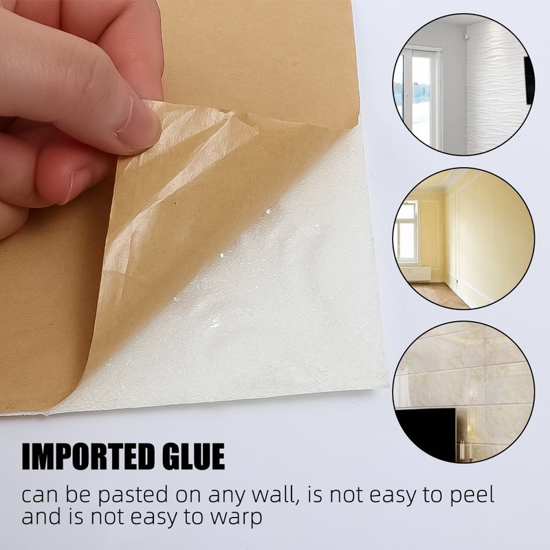 Giấy Dán Tường Hình Vuông Họa Tiết Hoa Cổ Điển Tự Dính Bằng XPE Chống Ẩm Chống Nấm Mốc Trang Trí Nhà Cửa