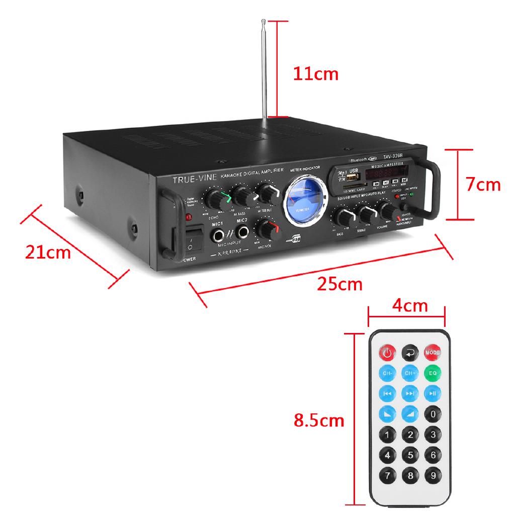 Bộ Khuếch Đại Âm Thanh Bluetooth 600w