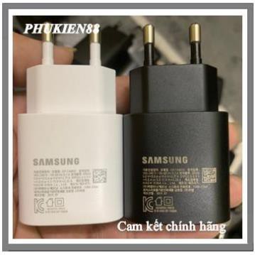 Bộ Sạc Nhanh Samsung 25w PD -[ loại tốt ] noet 10 5G dùng tốt cho tất cả các máy adroi chận sạc TYBE C