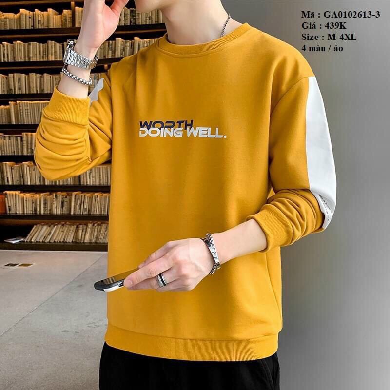 Áo Thun Nam Tay Dài 🔵 𝐅𝐑𝐄𝐄 𝐒𝐇𝐈𝐏 🔵 Áo Phông Nam Đẹp Vải Thun Co Giãn Thời Trang Hpfashion - Atnhp010 | BigBuy360 - bigbuy360.vn