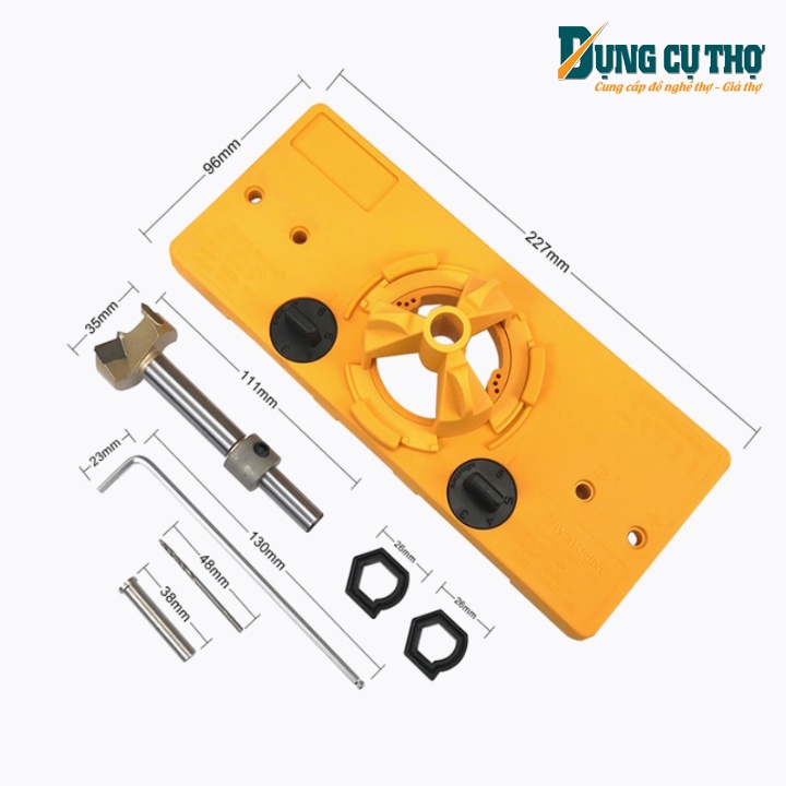 Cữ Khoan Bản Lề Bật Vnew Xịn Xò