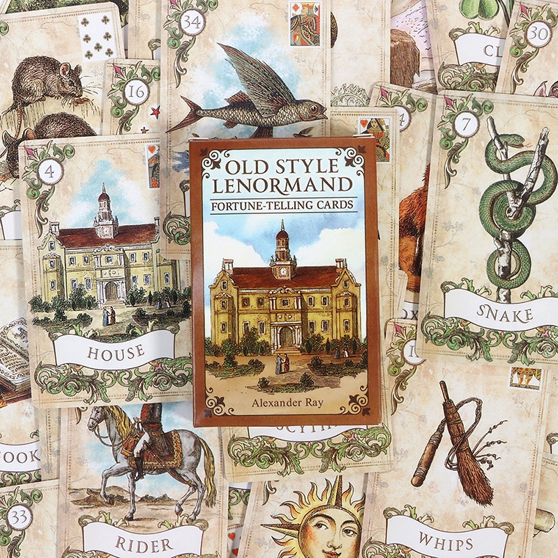 Thẻ Trò Chơi Lenormand Vui Nhộn