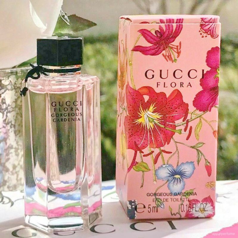 Chính hãng) Nước hoa mini nữ Gucci Flora Gorgeous Gardenia EDT 5ml | Shopee  Việt Nam