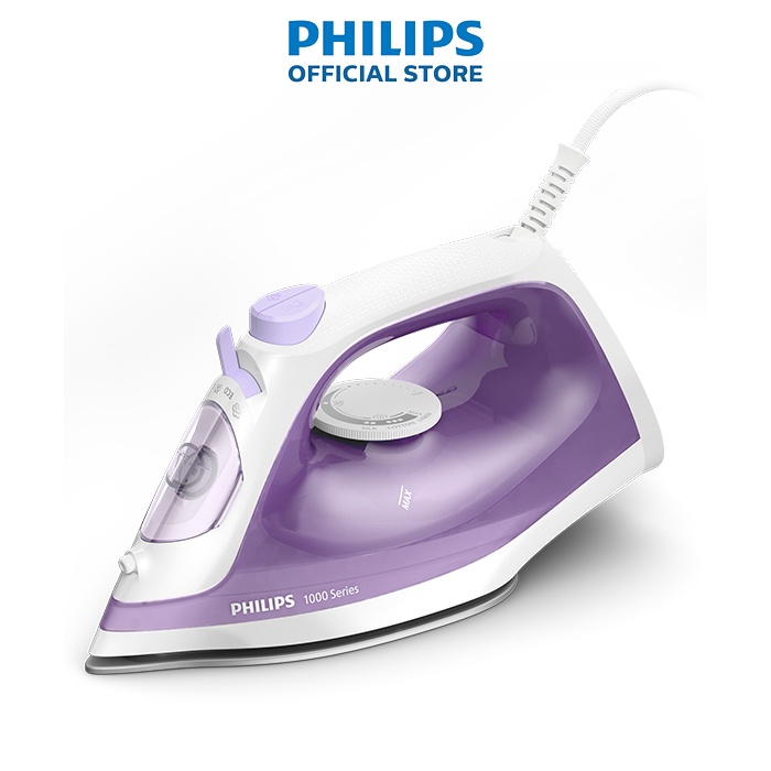 BÀN ỦI HƠI NƯỚC Philips DST1040/30 | 2000W | mặt đế chống dính - Hàng Chính Hãng