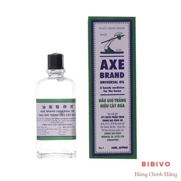 Dầu gió hiệu Cây Búa 56ml - Axe Brand Universal - Chính hãng