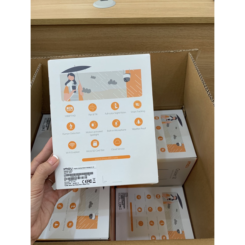 Camera IMOU PTZ S21FP 2M 1080p Xoay 360 Độ- Thu Âm- Ban Đêm Có Màu- Góc Nhìn Siêu Rộng - Wifi Ngoài Trời Chính Hãng