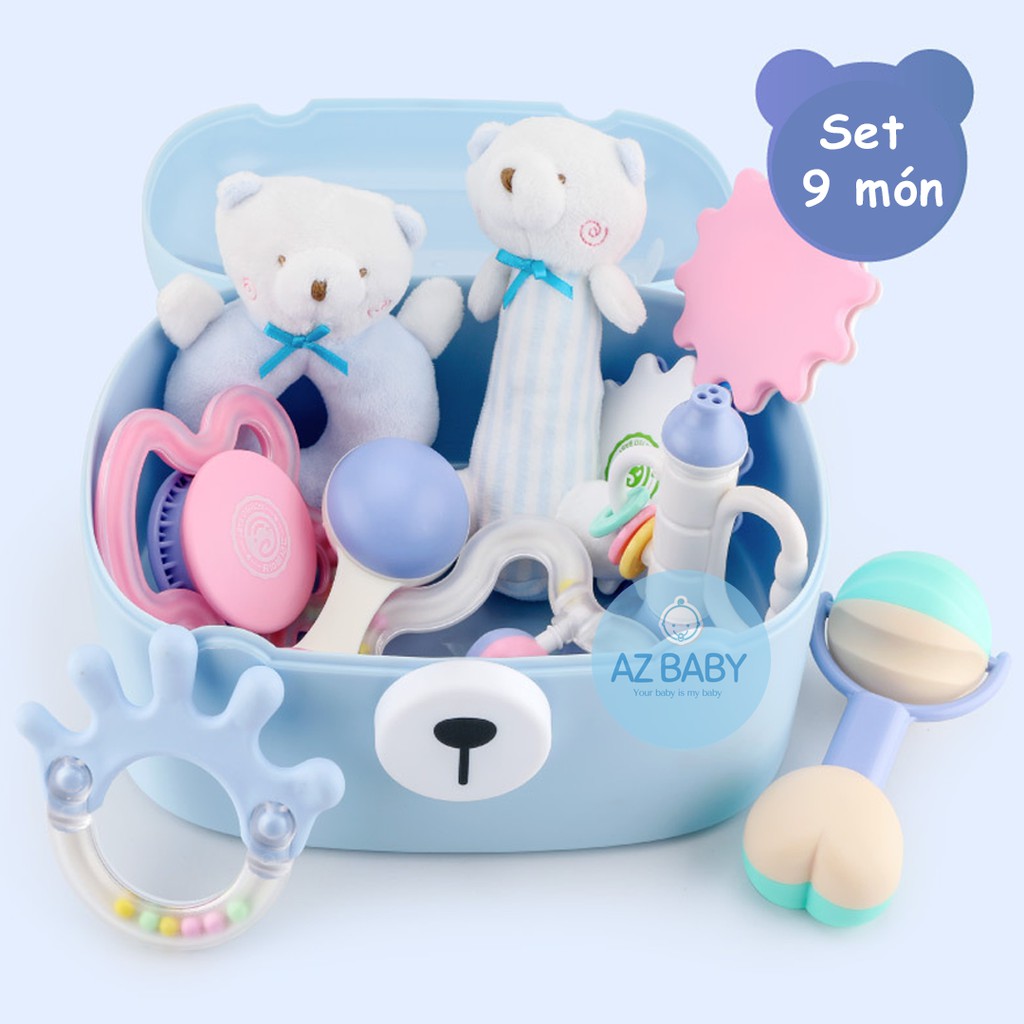 Sét Đồ Chơi Xúc Xắc Gặm Nướu Phát Triển Kỹ Năng Cơ Bản Cho Bé Goryeo Baby AZ Baby Store DC002