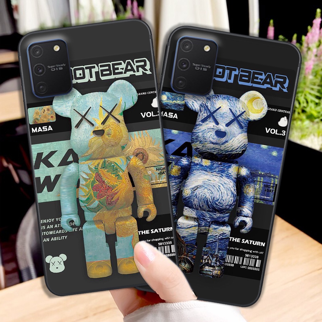 ỐP LƯNG BEARBRICK CHO SAMSUNG NOTE 10 LITE - SAMSUNG S10 LITE- SAMSUNG M60S- SAMSUNG M80S SIÊU ĐẸP-BỀN
