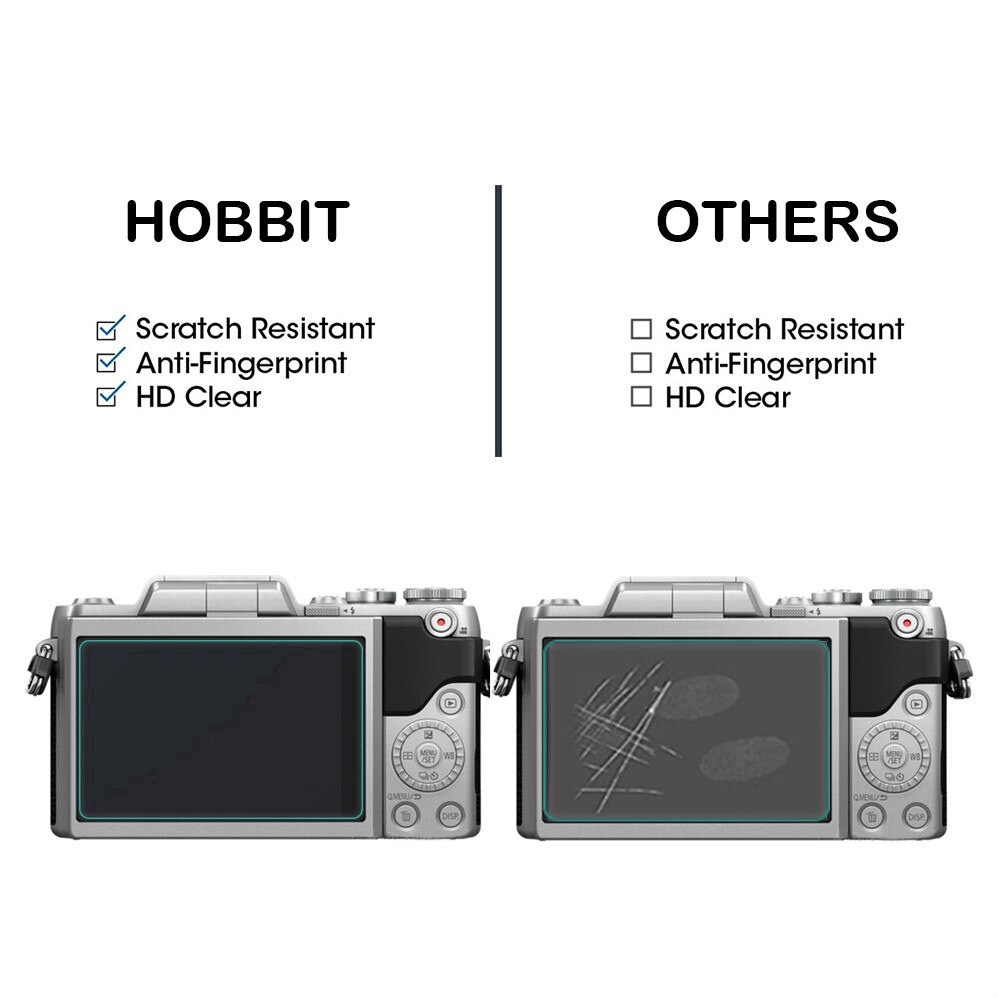 YIFILM Kính Cường Lực Bảo Vệ Màn Hình Điện Thoại Panasonic Lumix DC-GX800 GX850 GR8 GF9 LF1 2.5D