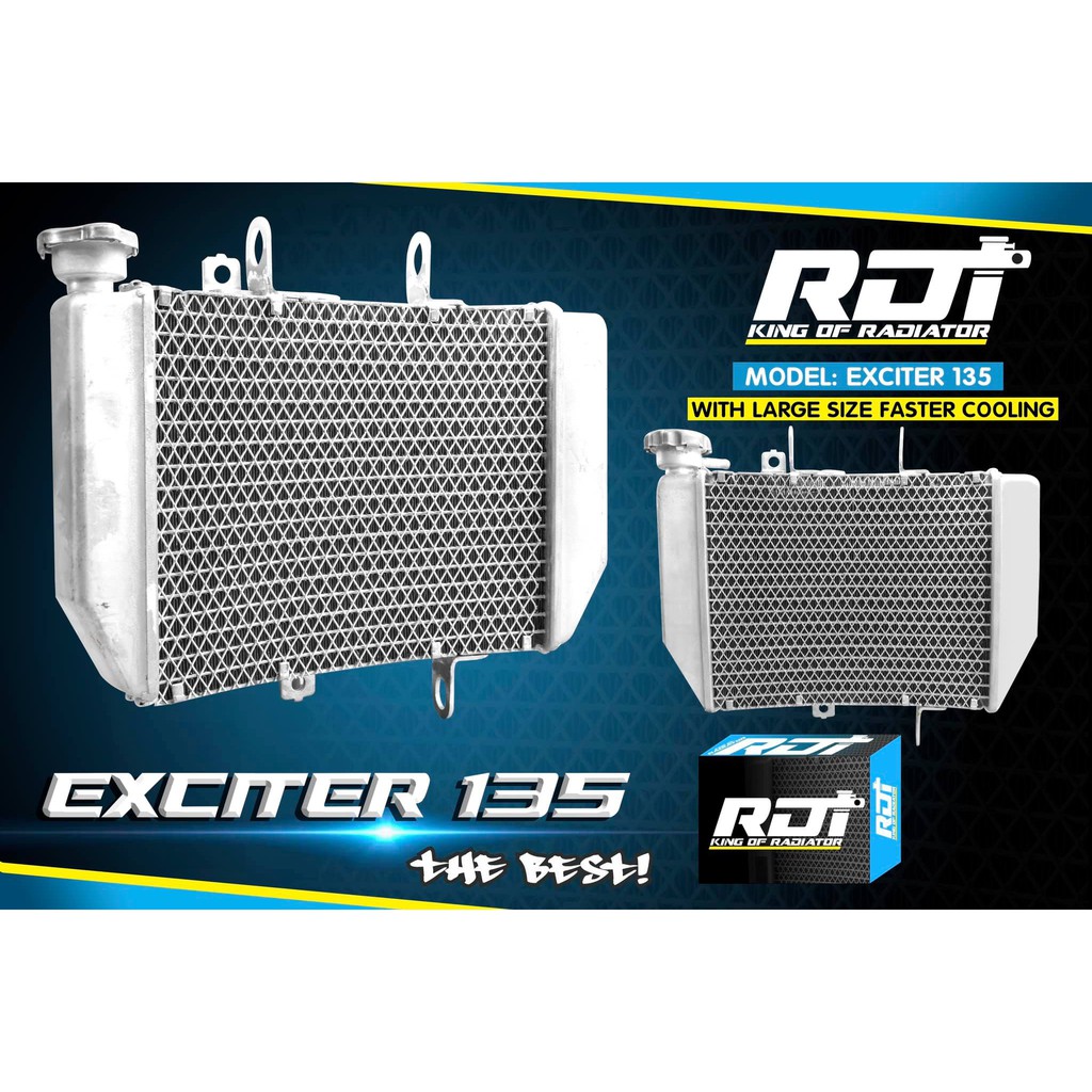 Két Nước Lớn RDT Kiểu Cong Malaysia Gắn Exciter 135, Exciter 150, Exciter 155, Winner, Sonic