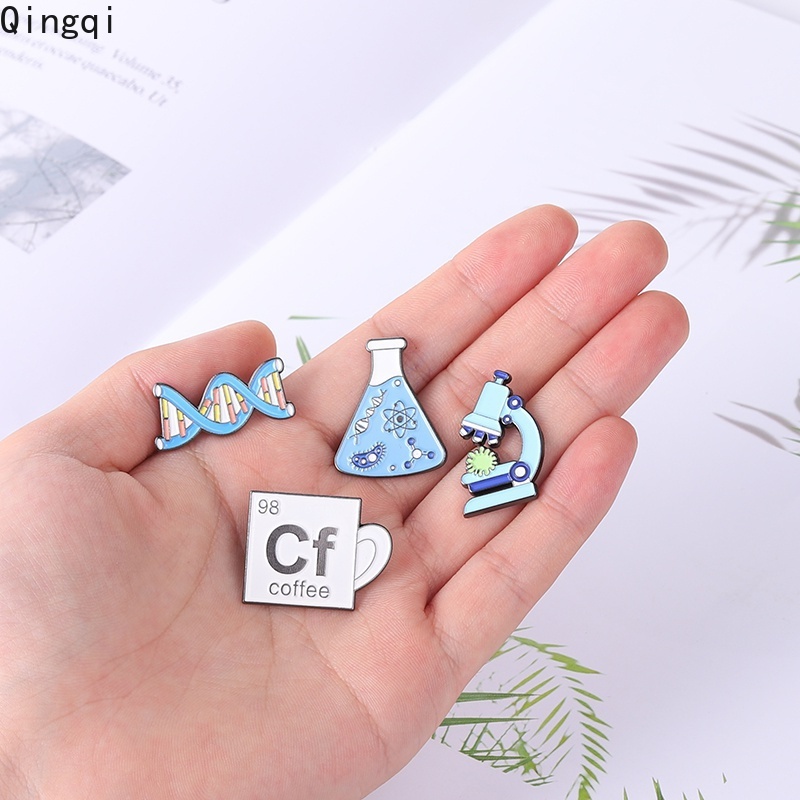 Ghim cài áo Miss Zoe hình kính hiển vi hoạt hình sáng tạo cho trẻ