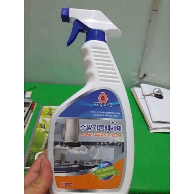 Chai xịt tẩy rửa nhà bếp đa năng Hàn Quốc 500ml