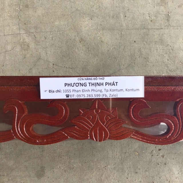 Ghế Gỗ 40Cm Đôn Kê Tượng Tài Địa