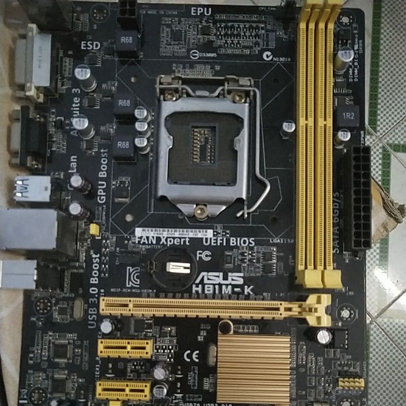 Main h81 asus - chạy full đủ Fe chặn