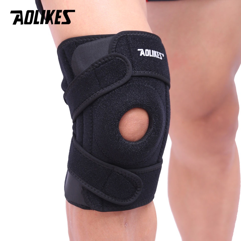 Đai quấn đệm đầu gối AOLIKES bảo vệ có thể điều chỉnh được tiện lợi